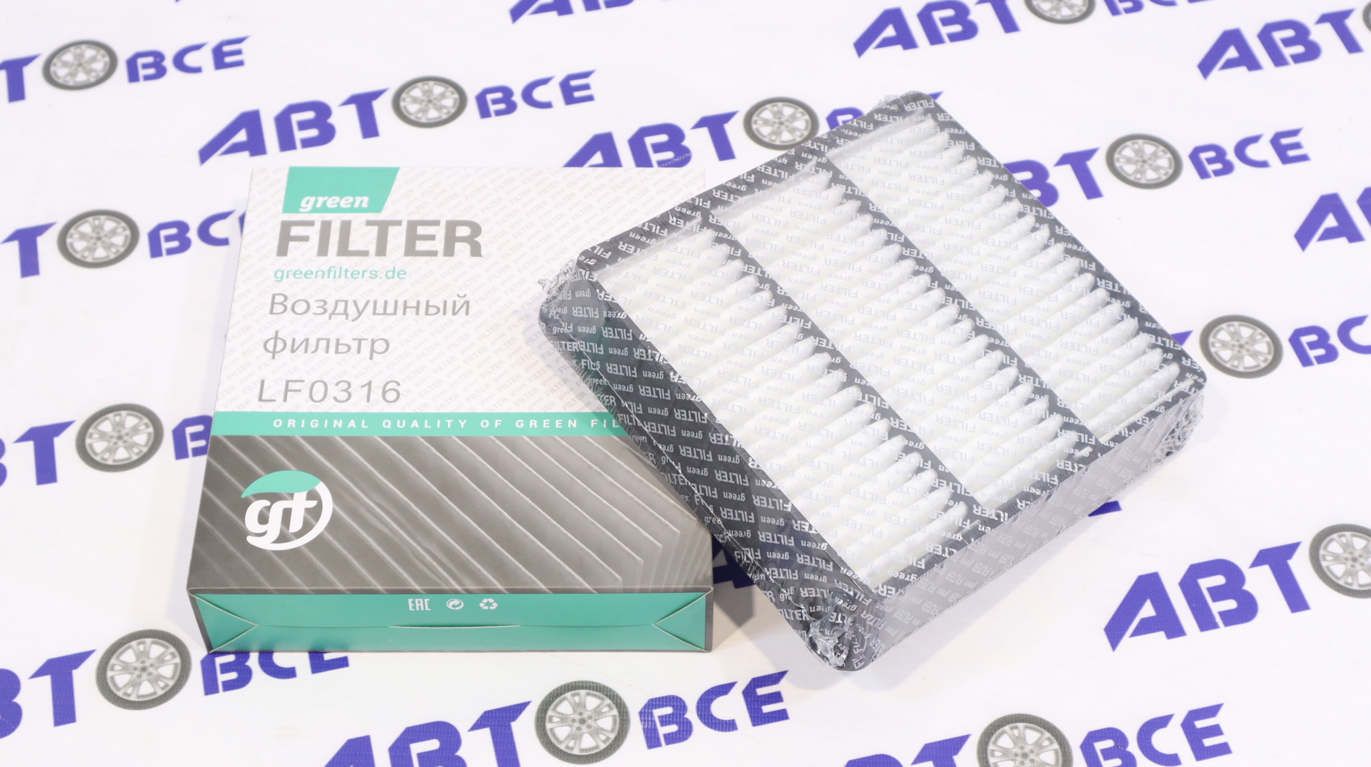 Фильтр воздушный LF0316 GREEN FILTER